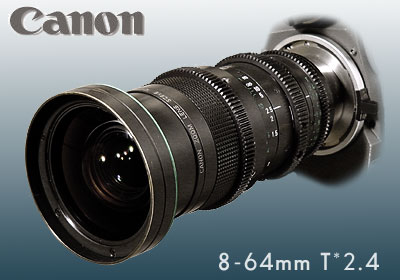 OBJECTIF CANON 8-64 T2.4 PL 